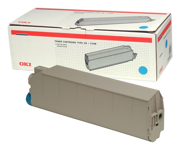 OKI 41963607 Toner Originale Ciano per C9300 e C9500 - Fino a 15.000 Pagine