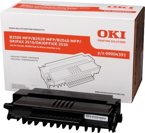 OKI 09004447 Cartuccia Toner Originale Nero per Stampanti e Multifunzione Laser - 2200 Pagine