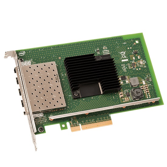 Intel X710DA4FHBLK Scheda di Rete e Adattatore Interno PCI Express Fibra 10000 Mbit/s