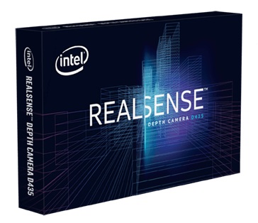 Intel RealSense D435 Macchina fotografica Bianco - Risoluzione 1920 x 1080 Pixel, Infrarossi 1280 x 720 Pixel, 30 fps