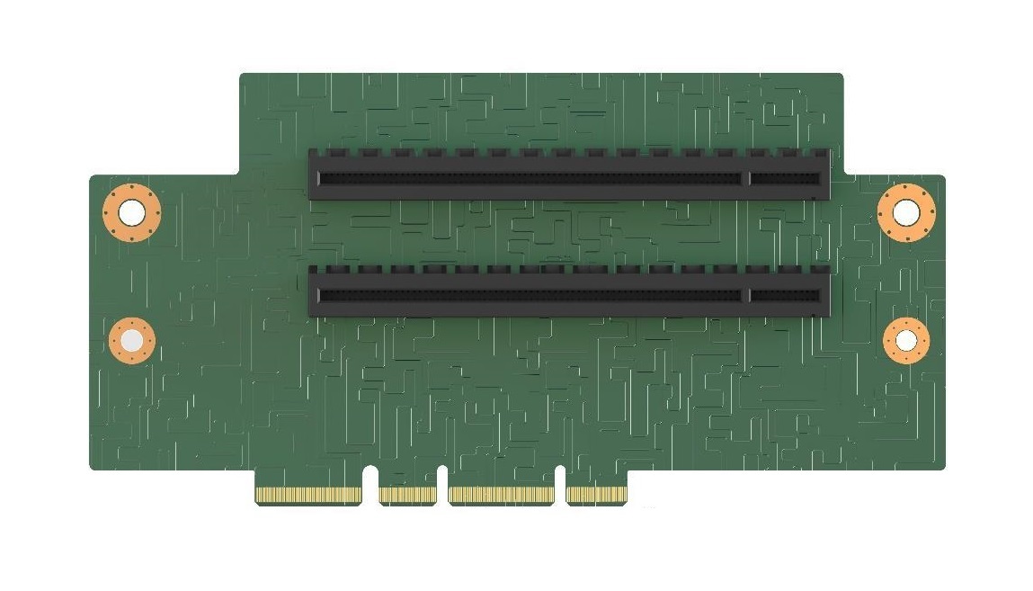 Intel CYP2URISER3STD Scheda di Interfaccia e Adattatore Interno PCIe Maschio Verde per Server