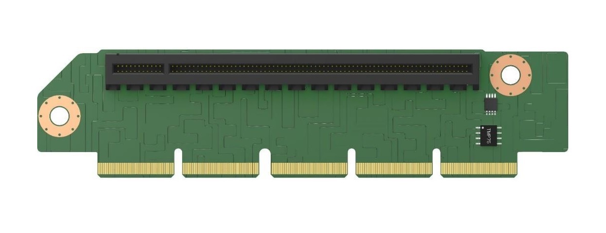 Intel CYP1URISER2STD Scheda di Interfaccia e Adattatore Interno PCIe - Maschio, Verde, Utilizzo Server