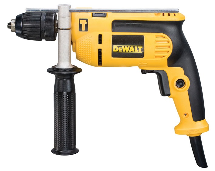 DeWALT DWD024KS-QS Trapano a Percussione 701W con Mandrino Autoserrante 1.5-13 mm, Velocità 0-2800 Giri/min, Peso 1.8 kg