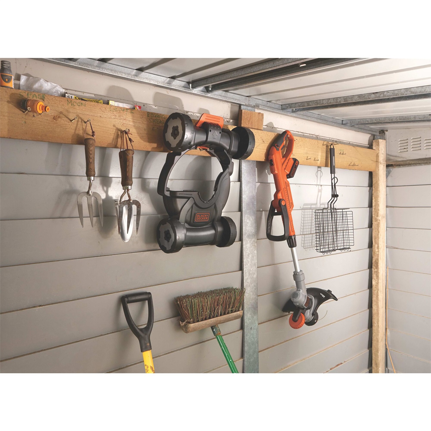 BLACK DECKER STC1820CM-QW - Tagliabordi 3-in-1 18V Litio 2.0Ah con Funzione Rasaerba