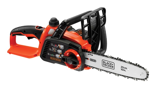 Black & Decker GKC1825L20 Elettrosega a Batteria 18V 2Ah con Lama da 25 cm e Tensione Automatica