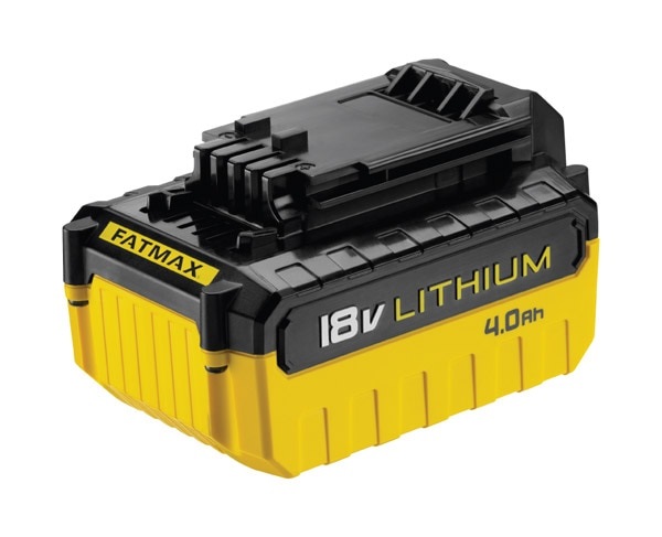 Stanley Fatmax FMC688L-XJ Batteria al Litio 18V 4Ah - Robusta, Ergonomica e con Autoscarica Ridotta