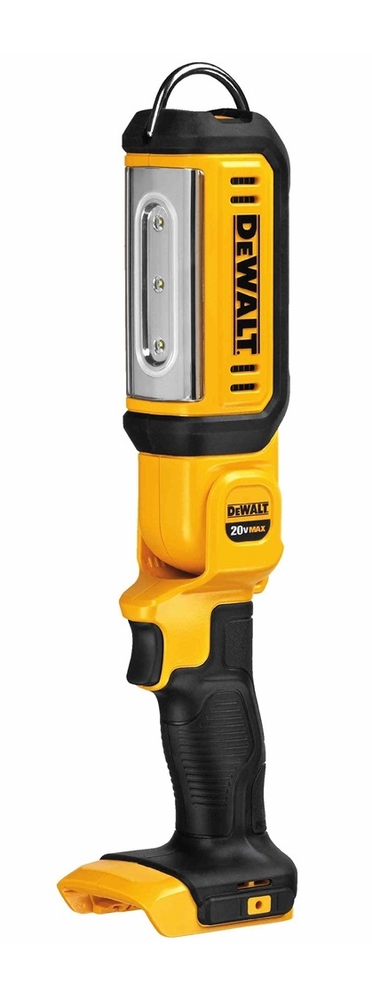 DeWALT DCL050-XJ Torcia LED 18V - 250-500 lumen, IP54, Autonomia fino a 10 ore, Angolo di Pivot 9 Posizioni