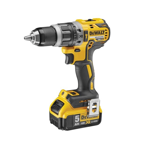 DeWALT DCK266P2 Set Utensili a Batteria 18V XR: Trapano Avvitatore DCD796 e Avvitatore a Impulsi DCF887 con 2 Batterie 5Ah e Caricatore