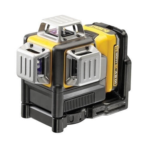 DeWALT DCE089D1G-QW Livella Laser Verde 3 Linee 360° 12V con Batteria 2,0Ah e Raggio di Azione 30 m