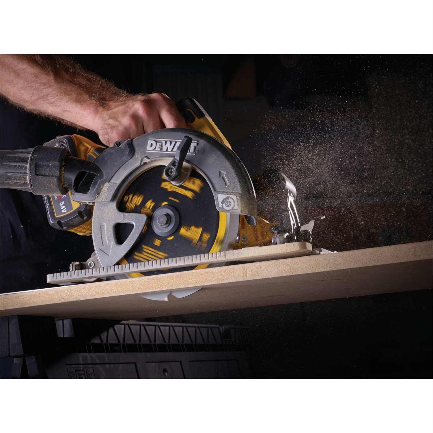 DeWALT DT1472-QZ Disco da Taglio per Fibrocemento 190x30 mm, 4 Denti, Dente Policristallino Sintetico Diamantato