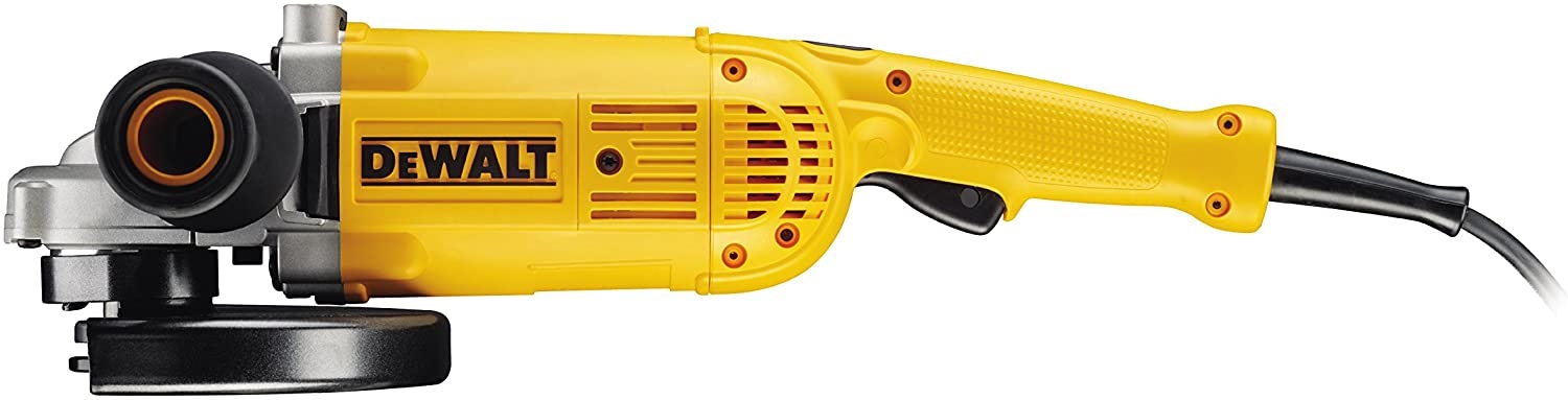 DeWALT DWE492-QS Smerigliatrice Angolare 230 mm 2200 W 6600 Giri/min con Impugnatura Ergonomica e Blocco Albero