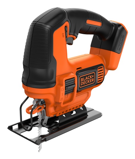 BLACK DECKER BDCJS18N Seghetto Alternativo 18V Litio con Azione Pendolare e Impugnature Gommate
