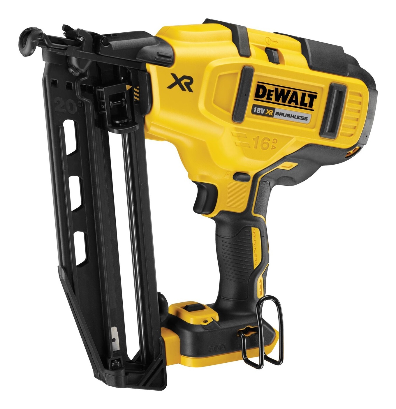 DeWALT DCN660NT-XJ Chiodatrice Cordless 18V Brushless per chiodi 16Ga (1,6 mm) con maletín TSTAK