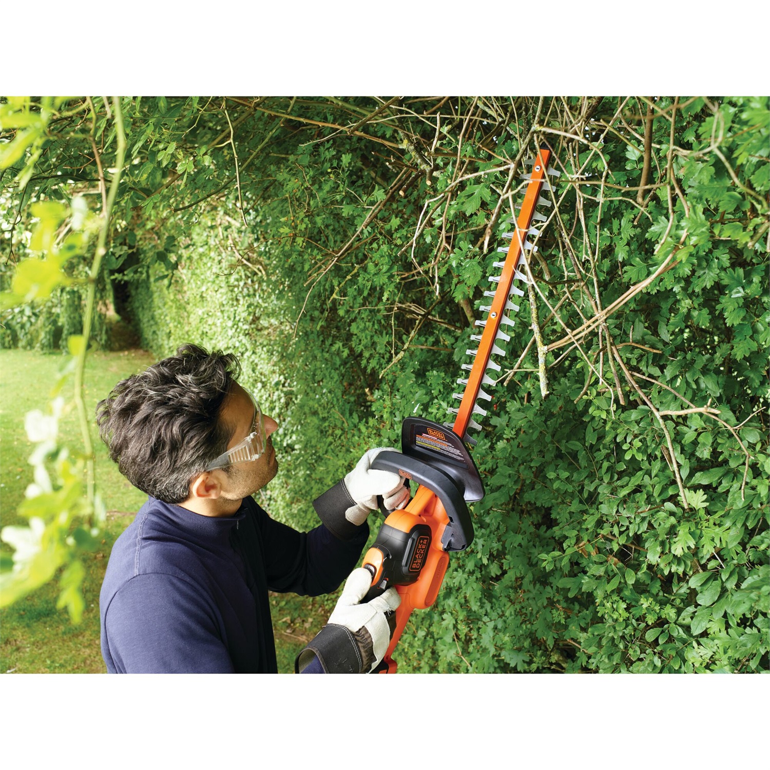 Black & Decker GTC18502PC-QW Tagliasiepi a Batteria 18V/2Ah con Lama Doppia da 50 cm
