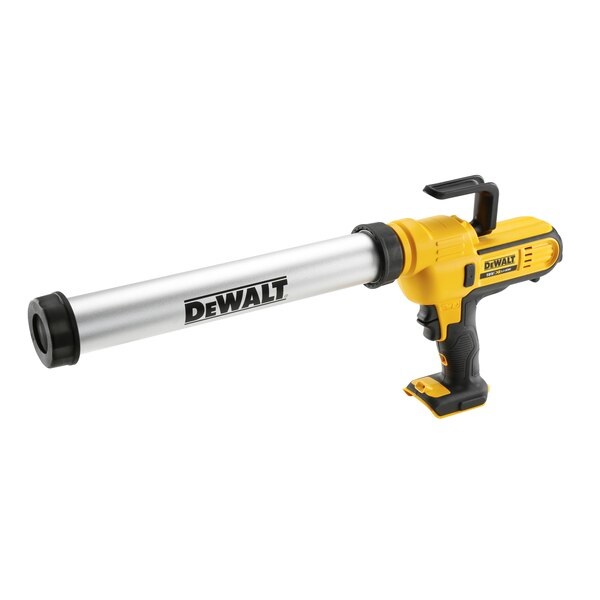 DeWALT DCE580N-XJ Pistola per Silicone XR 18 V, Forza di Spinta 2500 N, Capacità Canestro 300-600 ml, senza Batteria e Caricabatteria