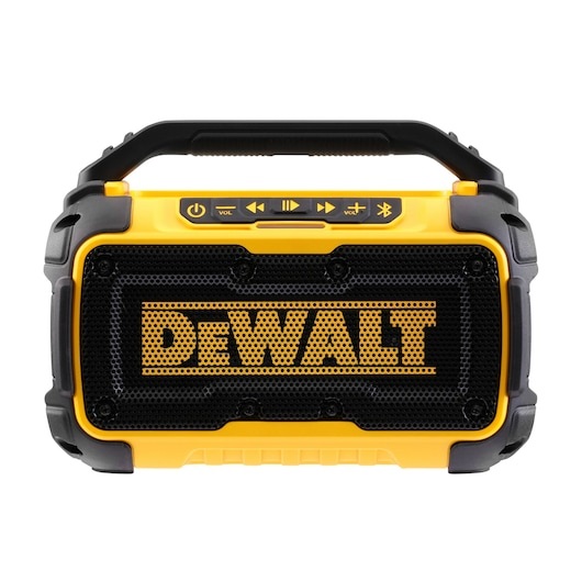 DeWALT DCR011 Altoparlante Bluetooth XR - 10,8 - 54 volt, design robusto, senza batteria e caricatore