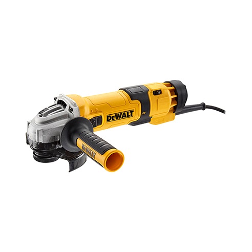 DeWALT DWE4257-QS Smerigliatrice Angolare 125 mm 1500 W 2800-10500 Giri/min con Accessori Inclusi