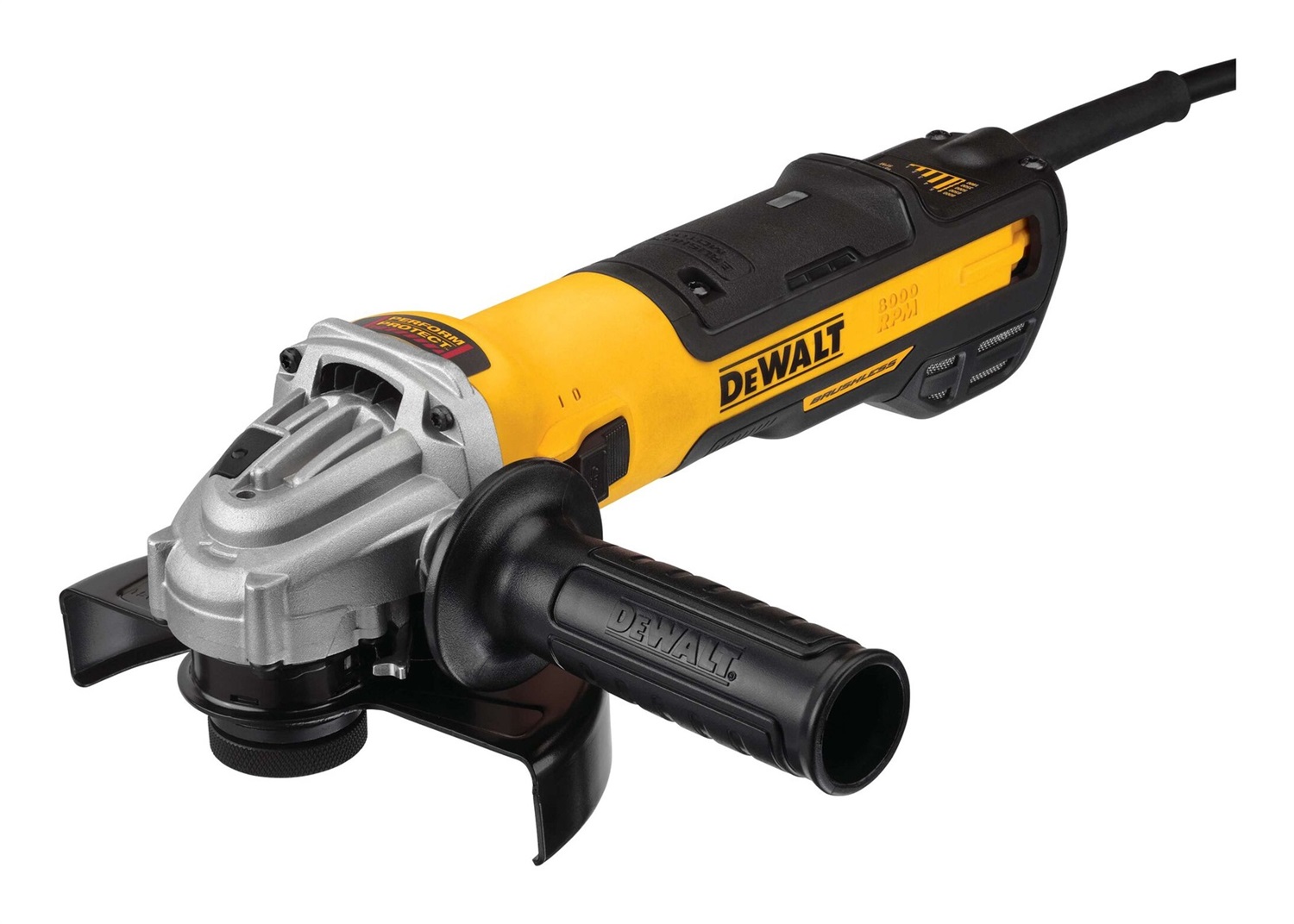 DeWALT DWE4347-QS Smerigliatrice Angolare 12,5 cm Motore Senza Spazzole 10500 Giri/min 2,3 kg