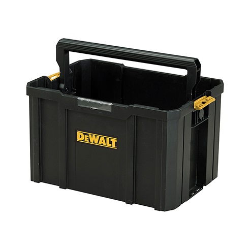 DeWALT DWST1-71228 Cestello TSTAK con Aperture Frontale, Cerniere Laterali, Ampio Volume - Dimensioni 320 x 275 x 440 mm