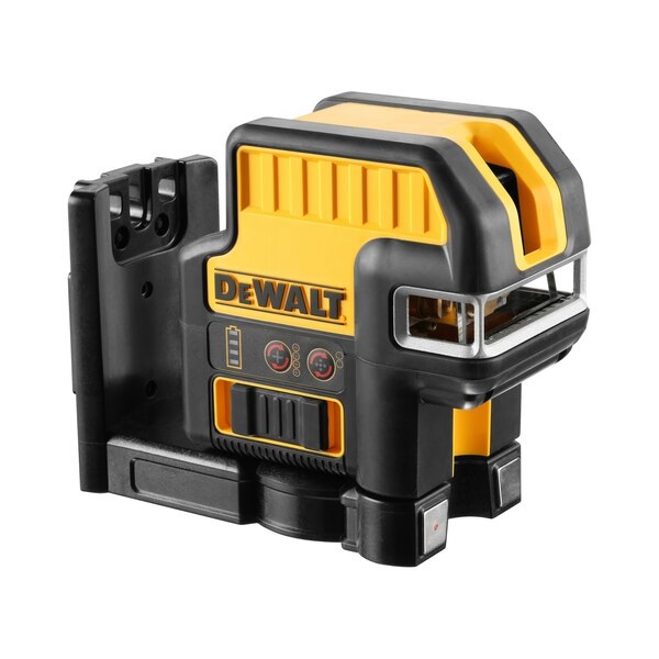 DeWALT DCE0822D1R Laser Autolivellante - 15 m, 2 linee croce 2 punti, Precisione ±3mm@10m, Batteria fino a 50 ore