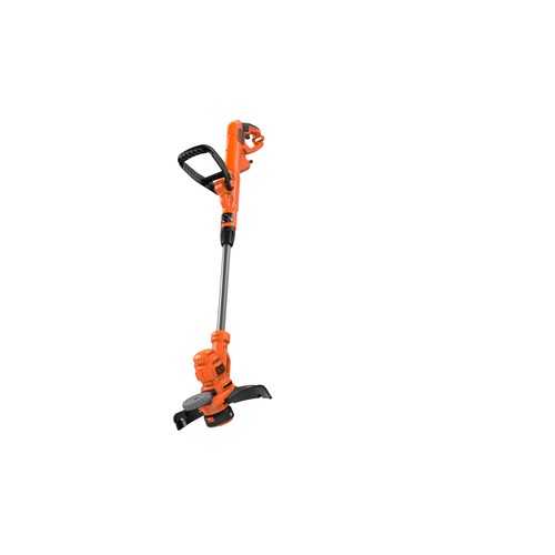 BLACK DECKER Tagliabordi Elettrico BESTA530-QS 550 W, Ampiezza Taglio 30 cm, Filo Singolo 1.5 mm, Bordatura con Ruota, Tecnologia E-drive e Autoselect