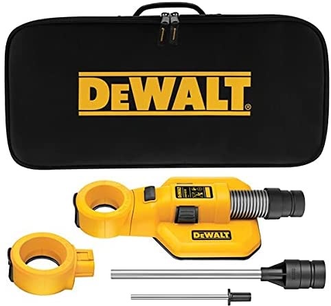 DeWALT DWH050-XJ Sistema di Estrazione di Polvere per Martelli con Sacchetto e Anelli Sostituibili