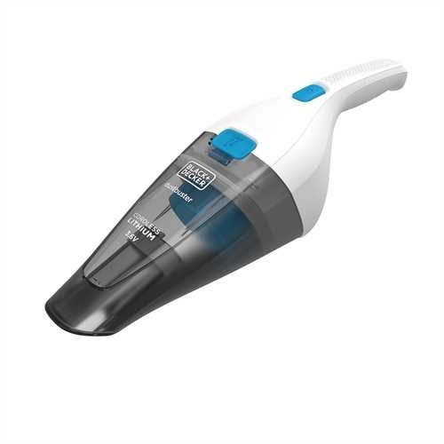 Black Decker NVC115JL Aspirabriciole Senza Filo 3.6V con Batteria Litio e Potenza di Aspirazione 7.5W