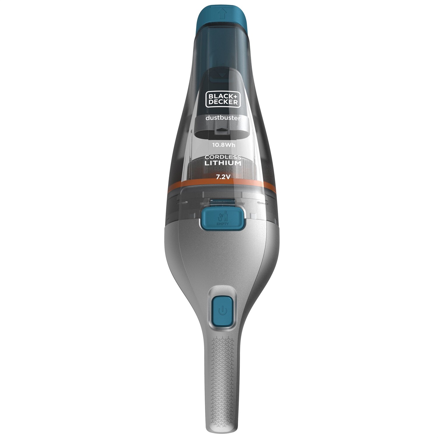 BLACK DECKER NVC215WA-QW Aspirapolvere Senza Filo Blu e Argento - Tecnologia Litio, Capacità 385 ml, Doppio Sistema di Filtraggio, 10.8 Wh