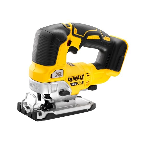 DeWALT DCS334N-XJ Seghetto Alternativo Brushless 18V - Movimento Pendolare Regolabile, Scarpa Inclinabile a 45°, 2,1 kg