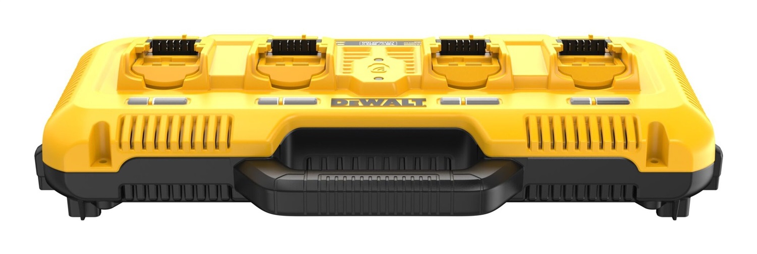 DeWALT DCB104-QW Caricabatterie Rapido Universale a 4 Ingressi per Batterie 10,8V, 12V, 18V e 54V FLEXVOLT