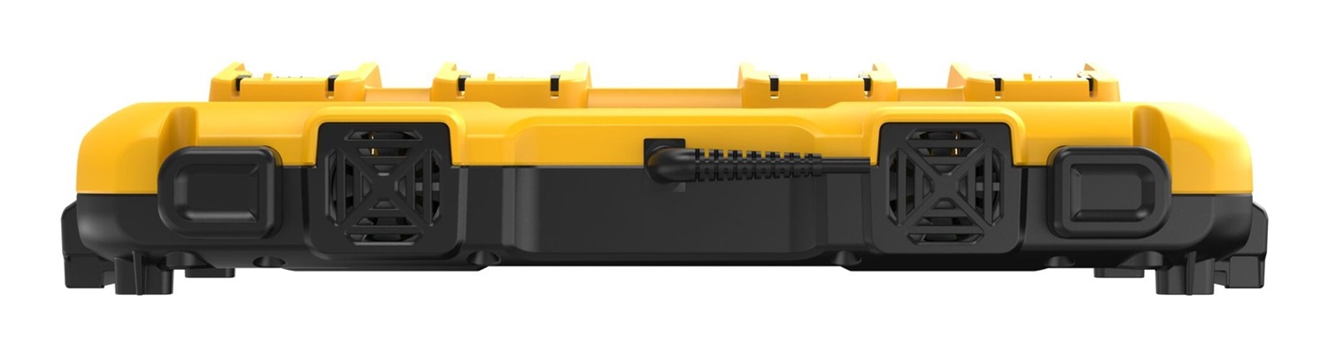DeWALT DCB104-QW Caricabatterie Rapido Universale a 4 Ingressi per Batterie 10,8V, 12V, 18V e 54V FLEXVOLT