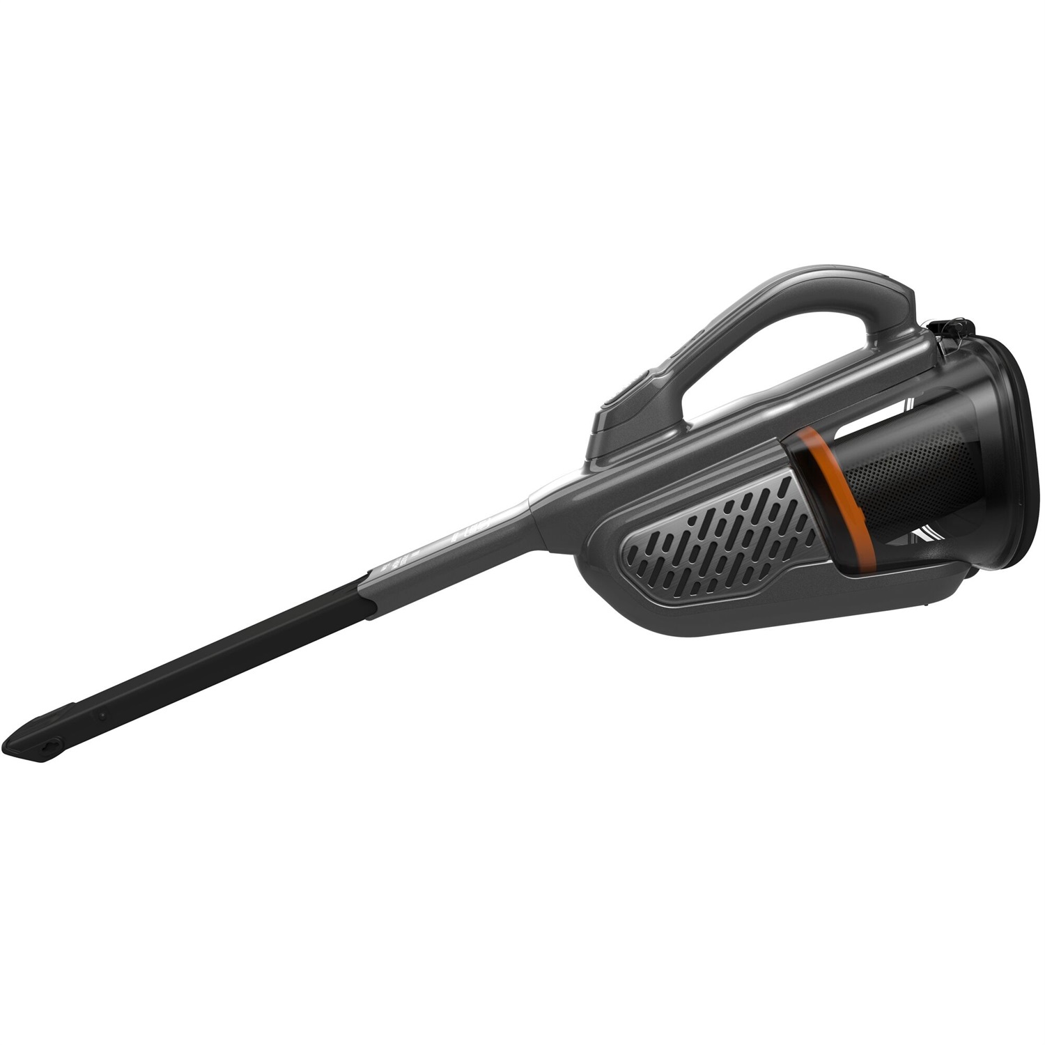 BLACK DECKER BHHV520JF-QW Aspirapolvere Portatile Senza Fili 18V 2.0Ah con Pannello LED Smart Tech, Capacità 700 ml, Colore Nero, Argento, Titanio