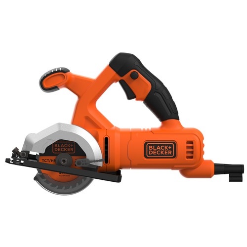 BLACK DECKER Sega Circolare BES510K 85 mm, 400 W, 3600 Giri/min - Facile Controllo e Regolazione Profondità