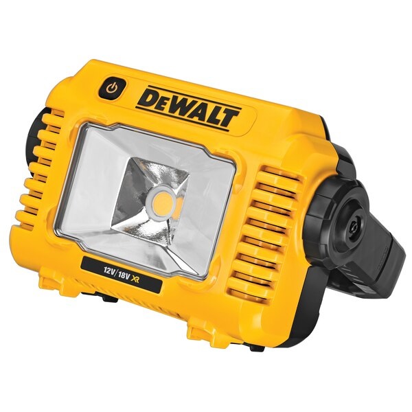 DeWALT DCL077-XJ Lampada da Lavoro a Batteria, 2000 Lumen, 3 Livelli di Regolazione, Compatibile con Batterie XR