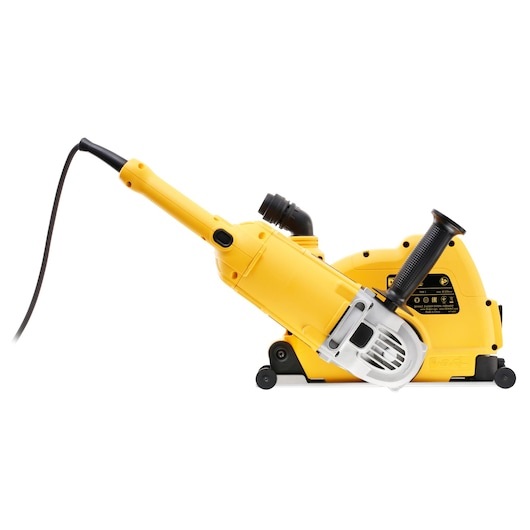 DeWALT DWE46229-XJ Cuffia di Aspirazione per Smerigliatrici Angolari 230mm con Raccordo AirLock