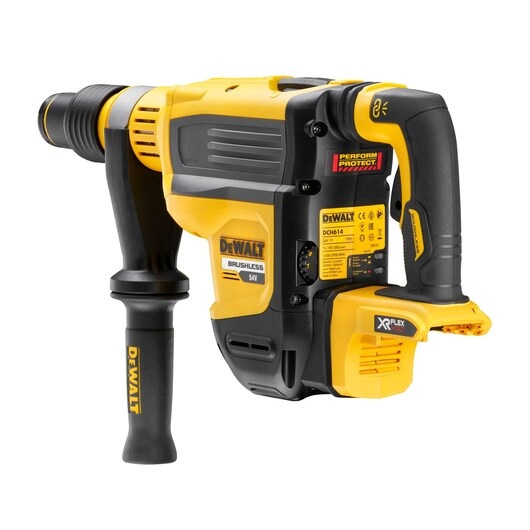 DeWALT DCH614N-XJ Martello Perforatore 54V Senza Spazzole 10,5J 380 Giri/min 6,8 kg Nero e Giallo