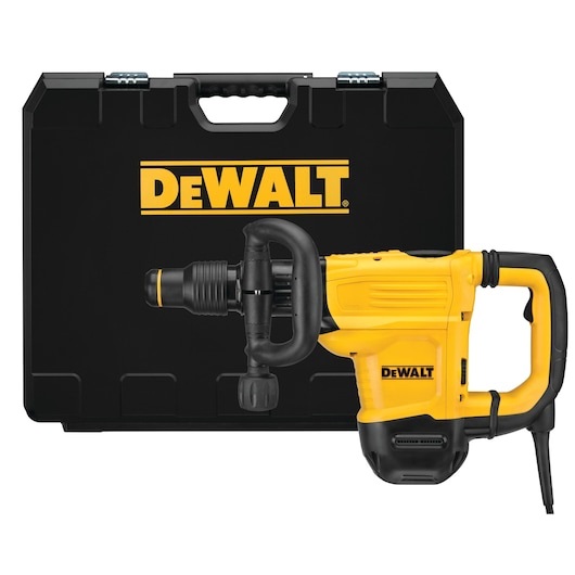 DeWALT D25832K-QS Martello Demolitore 6kg 1350W 10.5J SDS-Max con Valigetta - Ergonomico e Compatto