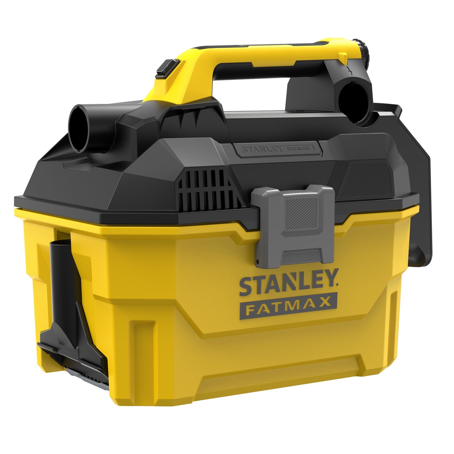 Stanley FATMAX SFMCV002B-XJ Aspiratore solidi e liquidi portatile 18 V, Serbatoio 7.5 L, Tubo estensibile 2.4 m, Senza batteria e caricabatteria