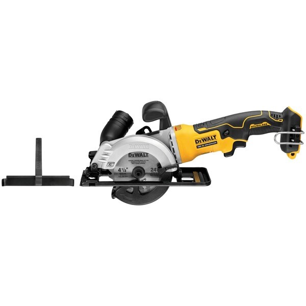 DeWalt DCS571N-XJ Sega Circolare Portatile 115 mm 4500 Giri/min Design Ergonomico con Impugnatura in Gomma