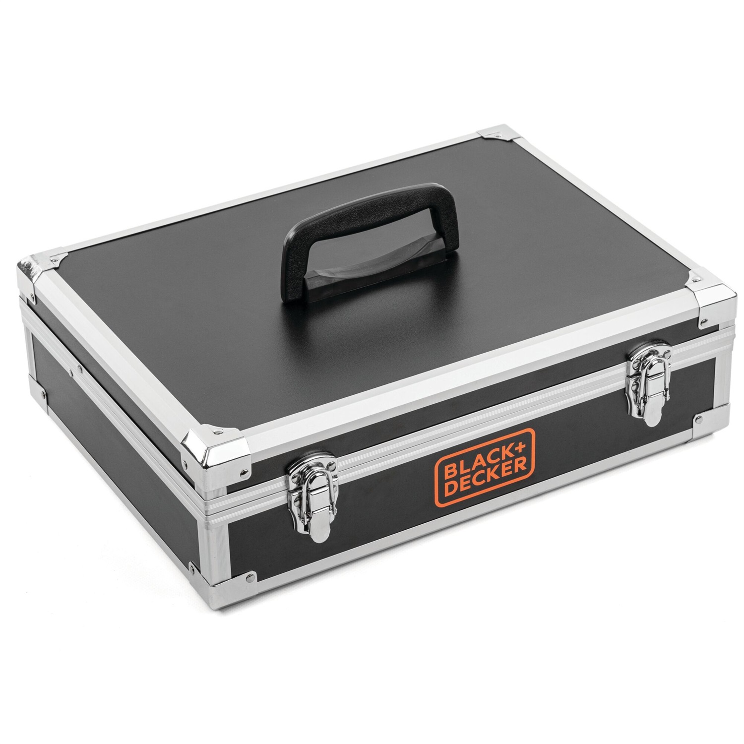 Black & Decker BDCHD18B2FC Trapano Avvitatore a Batteria 18V con Percussione, 1,5 Ah, 2 Batterie e 32 Accessori