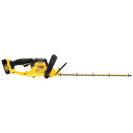 DeWALT DCMHT563P1-QW Tagliasiepi a Batteria 18V 5Ah con Lama da 55 cm e Distanza tra Lame di 25 mm - Leggero e Compatto