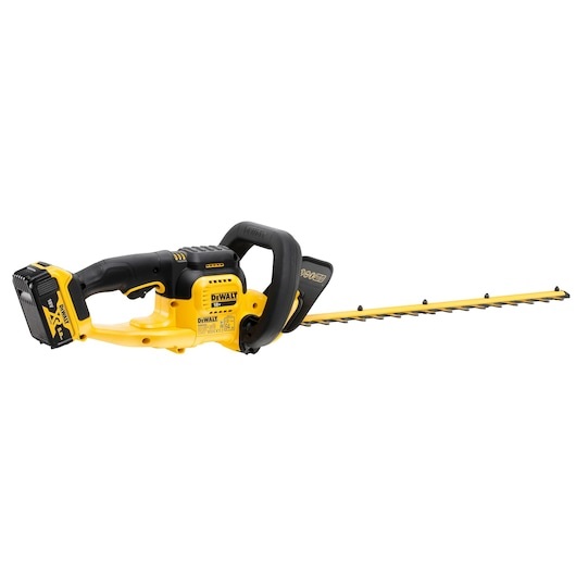 DeWALT DCMHT563P1-QW Tagliasiepi a Batteria 18V 5Ah con Lama da 55 cm e Distanza tra Lame di 25 mm - Leggero e Compatto