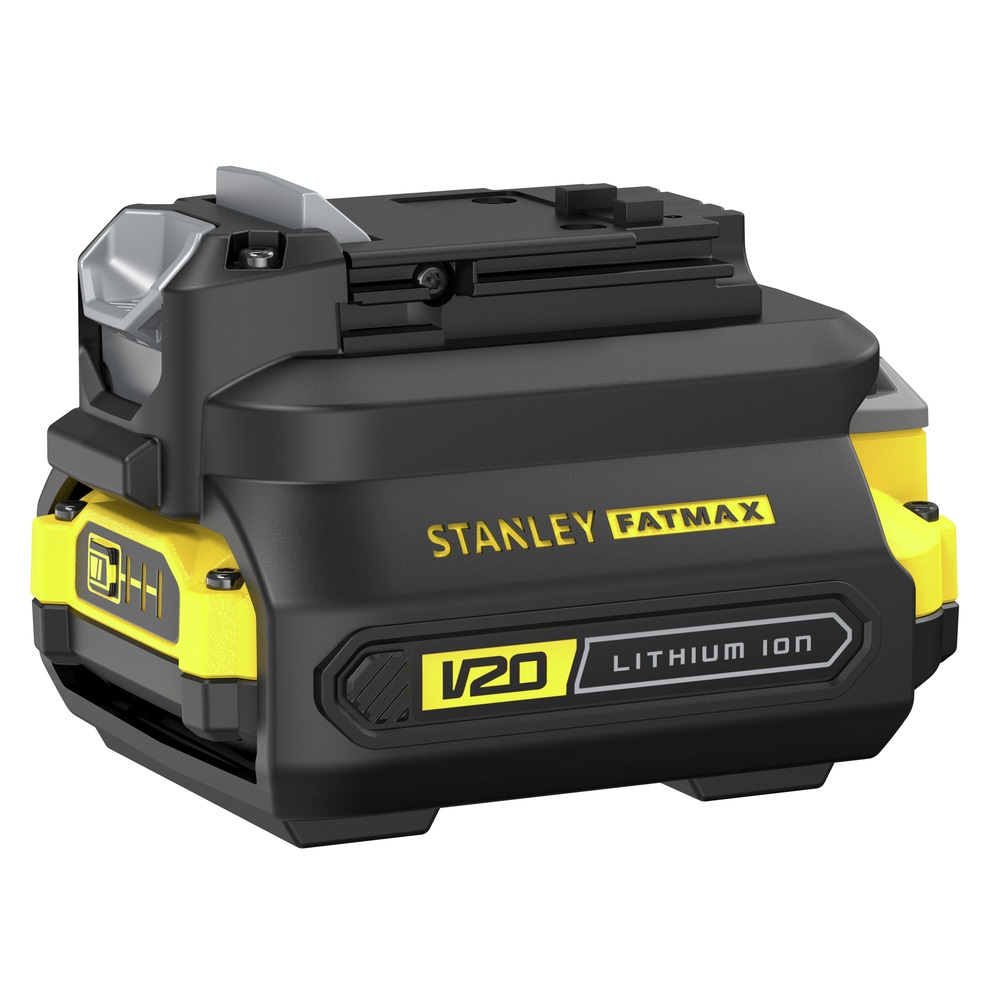 Stanley FatMax Adattatore per Batterie V20 18V da 1.5 e 2 Ah - Compatibile con Utensili Elettrici