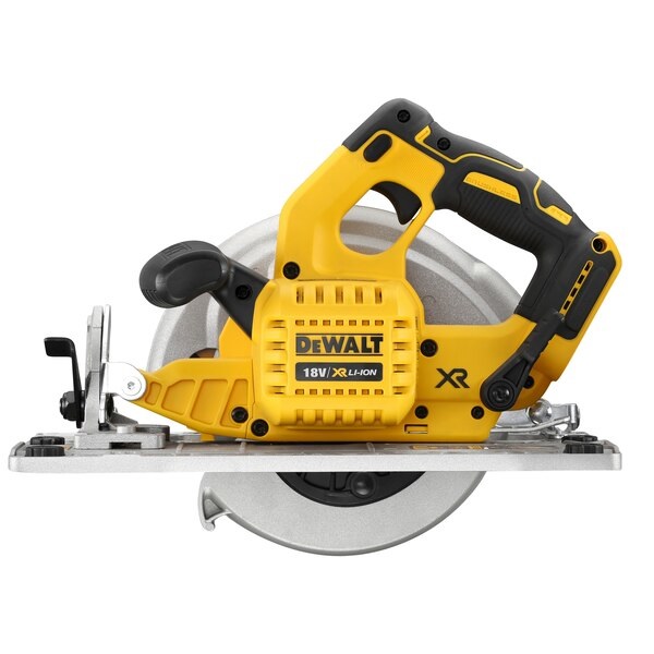 DeWALT DCS572N XR Sega Circolare Senza Spazzole 184 mm 18 V con Motore Brushless e Regolazione Angolo di Smusso