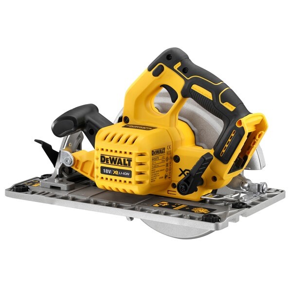 DeWALT DCS572N XR Sega Circolare Senza Spazzole 184 mm 18 V con Motore Brushless e Regolazione Angolo di Smusso