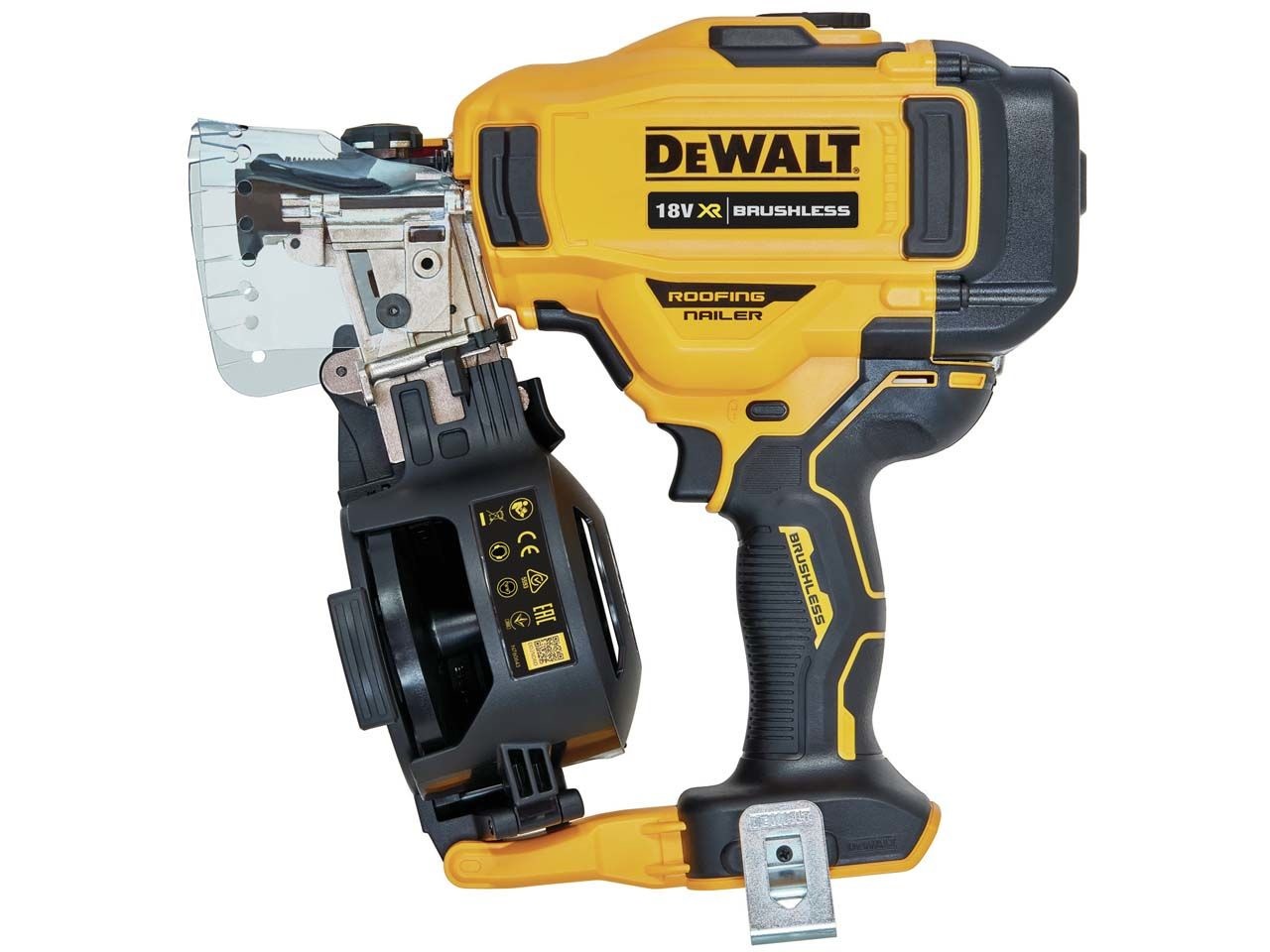 DEWALT DCN45RND2-QW Chiodatrice Batteria 18V con 2 Batterie XR 2.0Ah - Capacità fino a 1300 Chiodi