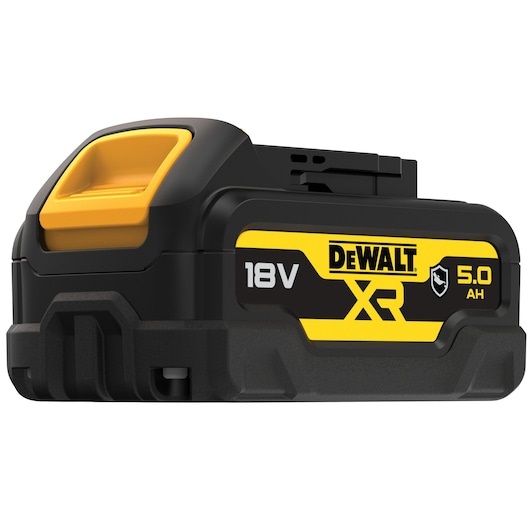 DeWALT DCB184G-XJ Batteria 18V Li-Ion 5Ah con Rivestimento Resistente e Indicatore di Carica