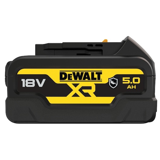 DeWALT DCB184G-XJ Batteria 18V Li-Ion 5Ah con Rivestimento Resistente e Indicatore di Carica