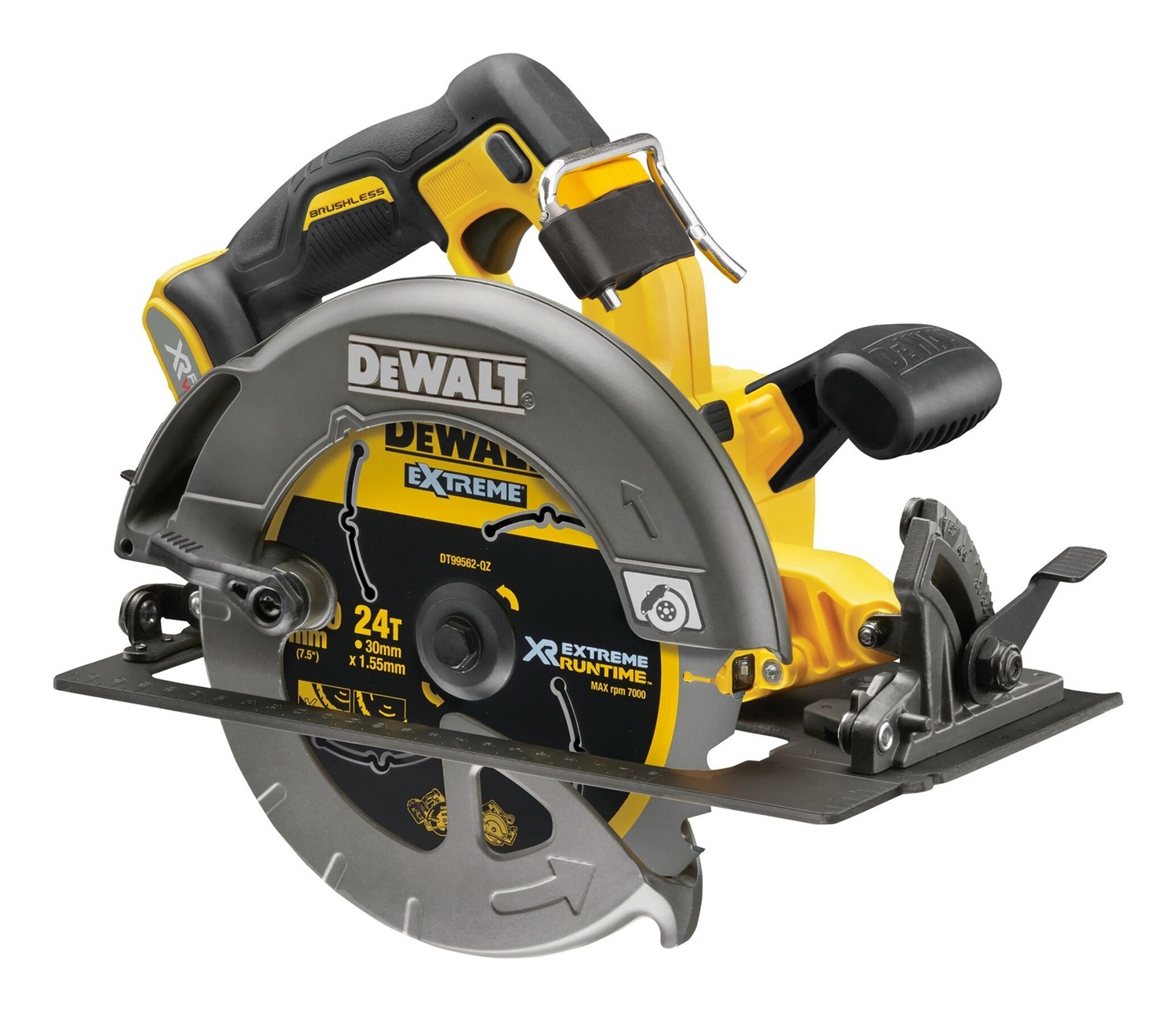 DeWALT DCS578NT-XJ Sega Circolare a Batteria 54V Brushless con Lama da 190 mm - Senza Batteria e Caricatore