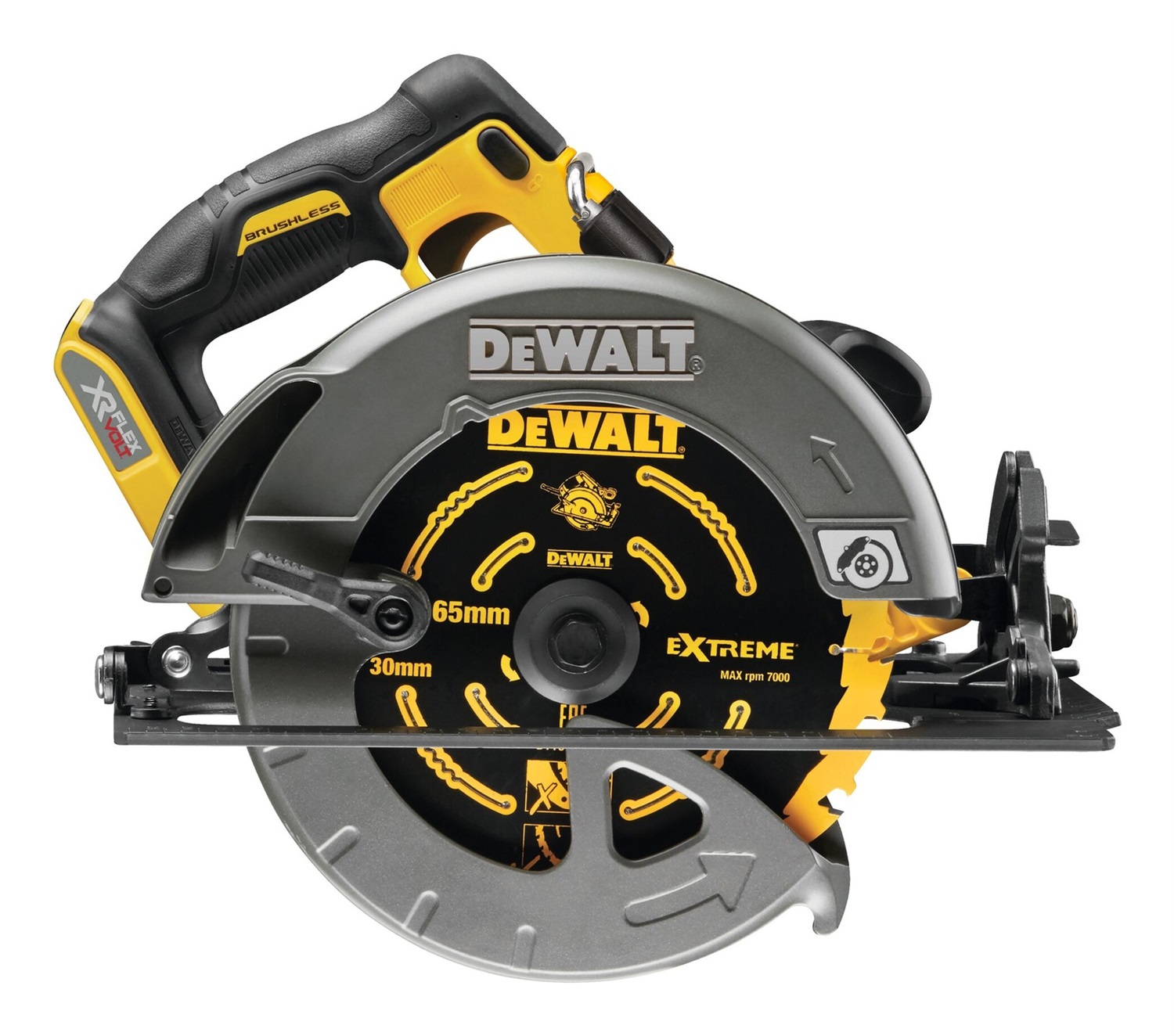 DeWALT DCS578NT-XJ Sega Circolare a Batteria 54V Brushless con Lama da 190 mm - Senza Batteria e Caricatore